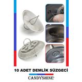 CandyShine Çaydanlık Içi Süzgeç Demlik Içi Çay Süzgeçi Çay Demliği Süzgeci Paslanmaz Süzgeç