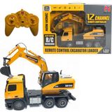 Canem Uzaktan Kumandalı Iş Makinesi Kepçe R/c 12CH 2.4ghz Işıklı Şarjlı 3+ 99-16 - Sarı