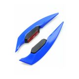 CANEREGE 2 adet motosiklet Winglet aerodinamik Spoiler kanat yan Spoile motosiklet aksesuarları kask bıçağı