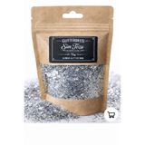 CANERLER Glitter Gümüş Toz Sim 1 Mm Altıgen.75 gr Nail Art Makyaj Mum Epoksi Boya Dekor Chunky