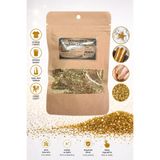 CANERLER Gold Glitter 75g 1mm Toz Sim | Boya | Dekorasyon | Nail Art | Epoksi | Mum | Sim Tozu