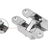 Canex 110 mm Sol Ayarlı Zamak Merkez Akordiyon Menteşe