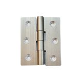 Canex Alüminyum Menteşe | Krom Renk | Ölçü 5 cm / 40 mm | 10 Adet - Gri
