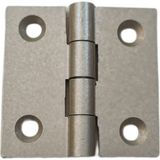 CANEX Canex Alüminyum Menteşe | Krom Renk | Ölçü 4 cm / 40 mm | 10 ADET