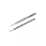 Canex En 43 Mm Frenli Teleskopik Bilyalı Çekmece Rayı Kaplamalı - 45 Cm (5 Takım)