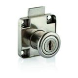 Canex Kare Çekmece Kilidi Nikel Gövde - 22 mm