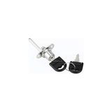 Canex Merkezi Çekmece Kilidi, Çubuksuz, Zamak Gövde, Krom Kaplama, Ofis, Ev, Mobilya, Dolap, Etajer Güvenlik Kilidi, Yedek Anahtarlı (16 Mm)