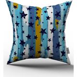 Cango Home Kırlent Yastık Kılıfı CGH066 - 43 x 43 cm - Renkli