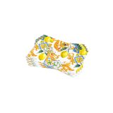 Cango Home Sarı Mavi Limon Desenli Dijital Baskı Amerikan Servisi 4'lü Set Cgh505-as