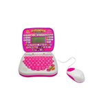 Cango Mix Oyuncak Oyuncak Laptop Eğitim Bilgisayarı Türkçe Ingilizce Eğitici Pembe