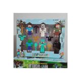 Cango Oyuncak Minecraft Karakter Figür Seti 15 Parça Minecraft Oyuncak Figür