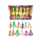 Cango Oyuncak Siren Kafalar 12li Set 10 Cm Aksiyon Figürü Siren Kafalar Karakter Oyuncak