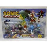 Cango Oyuncak Süper Sonic Figür Ve Arkadaşları 6Lı Supersonic Metalsonic Figürleri
