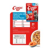 Cango Yaş Yetişkin Kedi Maması Somonlu 80 Gr