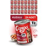 Cango Yetişkin Yaş Köpek Maması Kuzu Etli 415 gr 24 Adet Premium Besin Değeri