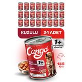 Cango Yetişkin Yaş Köpek Maması Kuzu Etli 415Gr 24Lü