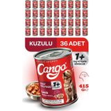 Cango Yetişkin Yaş Köpek Maması Kuzu Etli 415Gr 36Lı