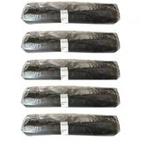 Canhome 240 lt 100x150 cm 600 gr 10 Adetlik 5 Rulo Siyah Hantal Konteyner Çöp Torbası