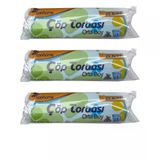 Canhome Mavi 20 Adetlik 3 Rulo Orta Boy 55x60 cm 30 lt Çöp Poşeti