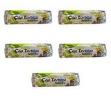 Canhome Mavi Büyük Boy Battal 75x90 cm 10 Adetlik 5 Rulo 30 lt Çöp Poşeti
