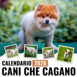 Cani Che Cagano Calendario 2026: Regalo divertente e buffo per gli amanti dei cani.