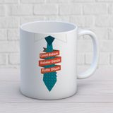 Canım Babam Kravat İki Tarafı Baskılı Kupa