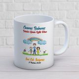 Canım Babamız Aile İki Tarafı Baskılı Kupa