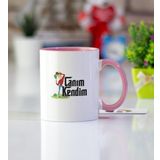 Canım Kendim Pembe Kupa Bardak