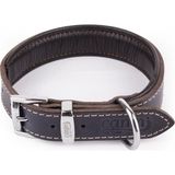 Canini Collar Canini Collar Hakiki Yağlı Deri Köpek Tasması,Ultra Dayanıklı & Yumuşak Doku - Lacivert