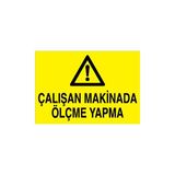 Canis Etiket Çalışan Makinada Ölçme Yapma Dekota - 25 x 35 cm