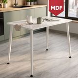 Canisa Belek Serisi Mdf Sabit 60X90 Mutfak Masası - Beyaz
