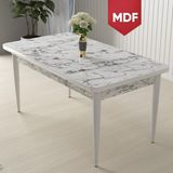 Canisa Concept Arp Serisi, MDF 70X110 Sabit Mutfak Masası - Beyaz
