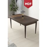Canisa Concept Nil Serisi 70x110 MDF Sabit Barok Ahşap Desen Mutfak Masası