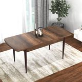 Canisa Concept Par Serisi 70x114 cm Açılabilir Mdf Barok Mutfak Masası