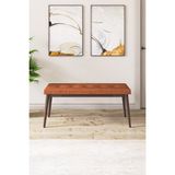 Canisa Concept Pera Serisi 40 cm Kiremit Gürgen Tam İskelet Kumaş Bench