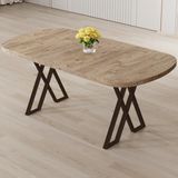 Canisa Kaye Serisi Mdf 90X168 Sabit Atlantik Çam Mutfak Masası