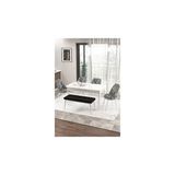 Canisa Zen Serisi Beyaz Masa MDF 80x132 cm Açılabilir 4 Zebra Desen Sandalye 1 Siyah Bench Mutfak Masa Takımı