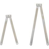 Canka Metal Çift Çıkışlı Merdiven Makası 36 cm