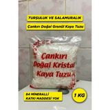 Çankırı Doğal Granül Kaya Tuzu Turşuluk ve Salamuralık (1 Kg) Sarı Etiket