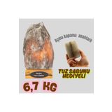 ÇANKIRI KAYA TUZU TUZLAMBASI Çankırı Doğal Model 6-7 Kg Çankırı Kaya Tuz Lambası