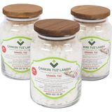Çankırı Tuz Lamba Çankırı Sofrada Öğütme Tuzu Net 3000 gr Büyük Boy 3'lü Set - 300 gr