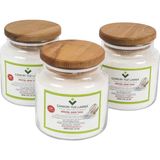 Çankırı Tuz Lamba Çankırı Sofralık Kaya Tuzu Net 1500 gr Orta Boy 3'lü Set - 150 gr