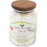 Çankırı Tuz Lamba Çankırı Tuzu Granül Net 1000 gr Büyük Boy Ahşap Kapaklı Kavanoz - 1 kg