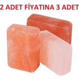 Çankırı Tuz Lamba Doğal Mineralli Himalaya Kaya Tuz Sabunu 3 Adet Özel Özellikli Koku - 3adet