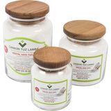 Çankırı Tuz Lamba Tamamı Toz Çankırı Kristal Kaya Tuzu Net 1750 gr 3'lü Karma Set - 1,5 kg