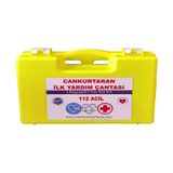 Cankurtaran İlk Yardım Çantası Abs Tssf Yönetmeliğene Uygun Sarı