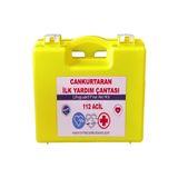 Cankurtaran Ilk Yardım Çantası Pvc ( Yönetmeliğe Uygun )