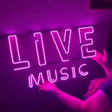 Canlı Müzik Neon Metal Tabela - Metal Destekli Parlak LED Neon Duvar Sanatı, Barlar, Müzik Stüdyoları veya Ev Dekoru için Mükemmel. Müzik Severler için Göz Alıcı Neon Işıklı Tabela (Uzaktan Kumandalı