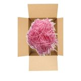 canlı pembe kırpıntı zigzag 100 gram süsleme ve paketleme malzemesi kırpıntı pembe