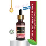 Canlı ve Genç Görünüm Kazandıran Saf Nar Çekirdeği Yağı 20 ml (SOĞUK SIKIM)
